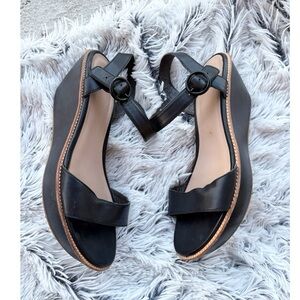 Camper Damas Leather Wedge Sandals‎